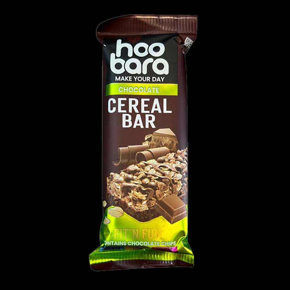 بار غلات و شكلات 30 گرم هوبارا