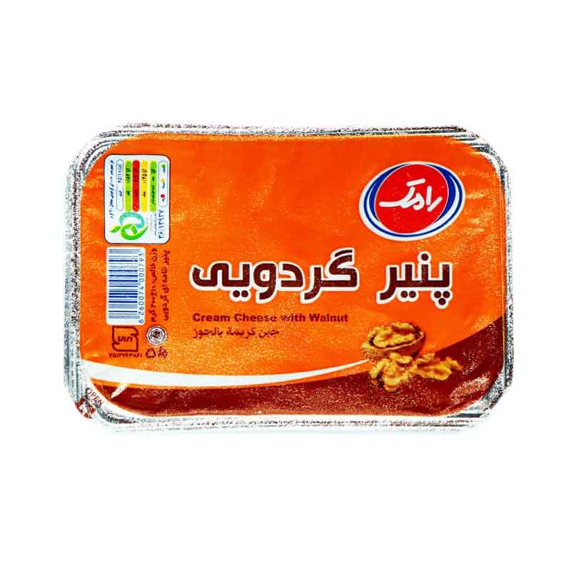 پنیر خامه ای رامک طعم گردویی وزن 200 گرم
