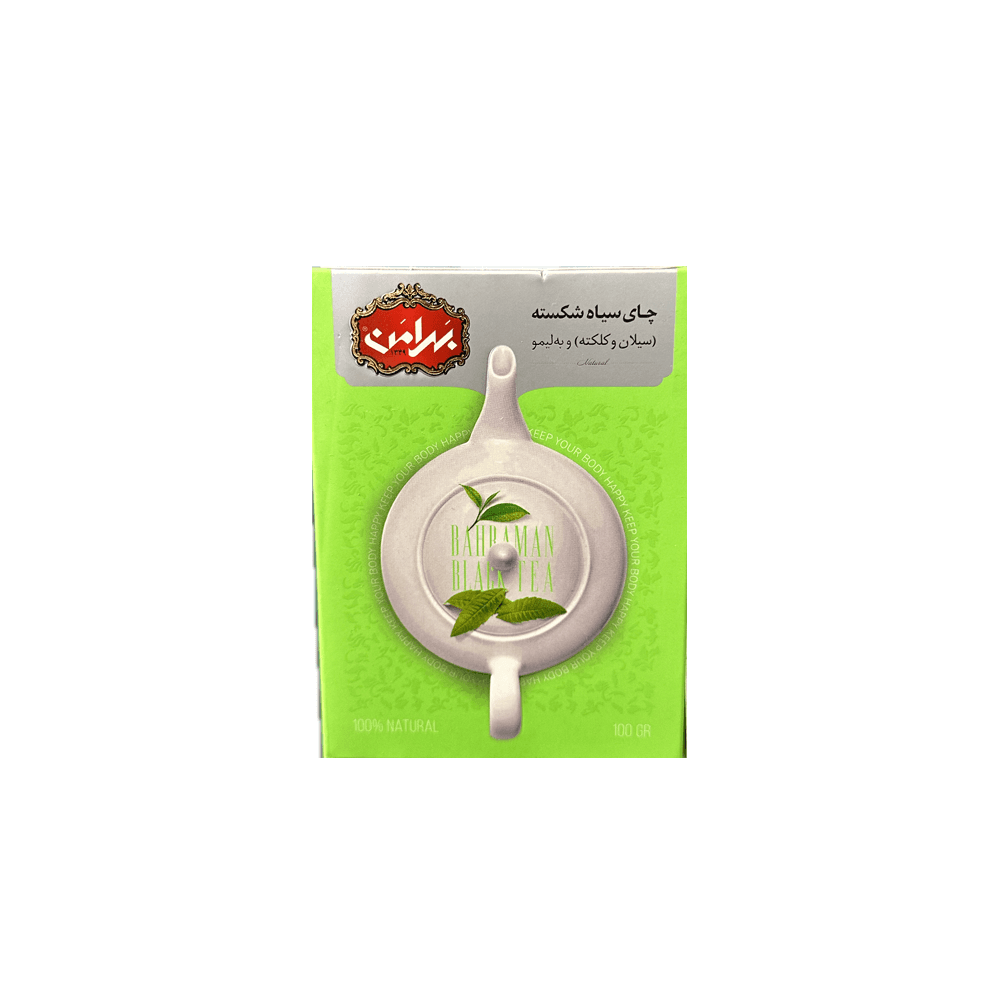 چای سیاه شکسته به لیمو 100 گرم بهرامن