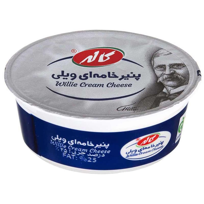 پنیر خامه ای 100 گ بیضی ویلی(کاله)