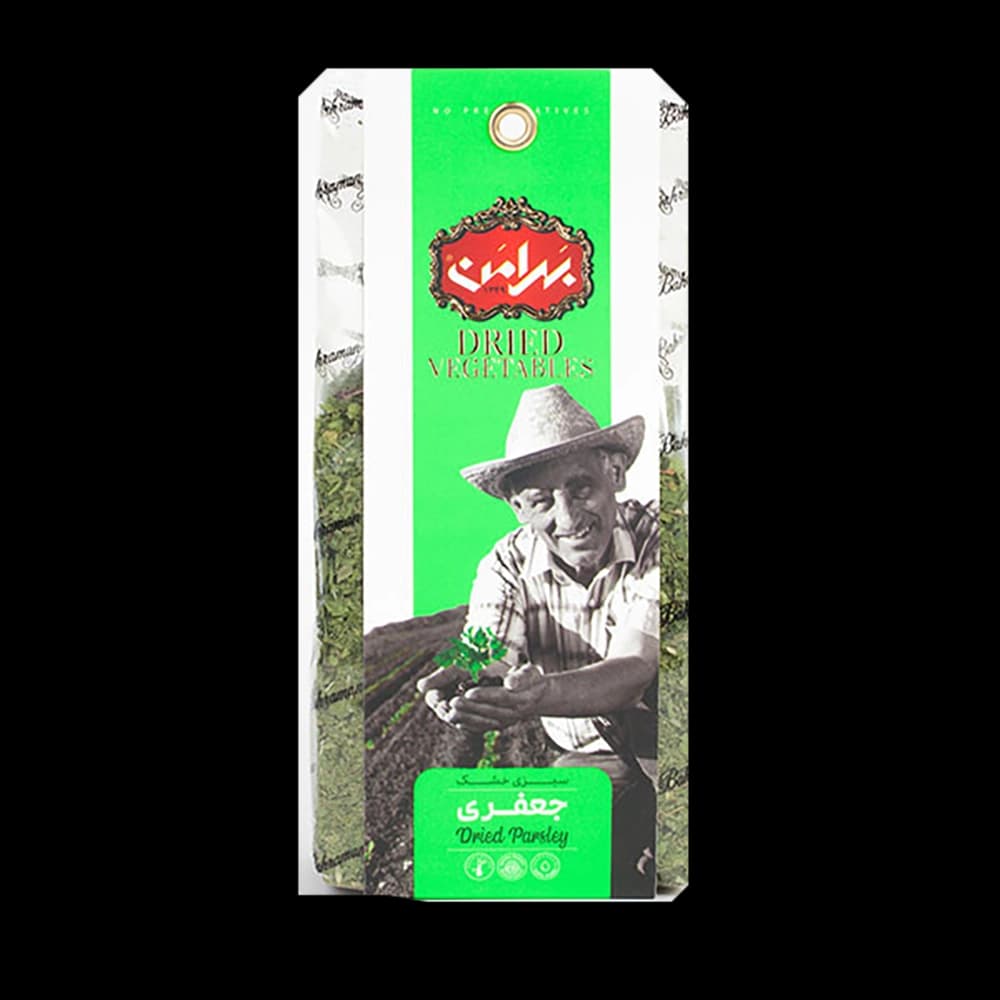 سبزی جعفری خشک 80 گرم بهرامن
