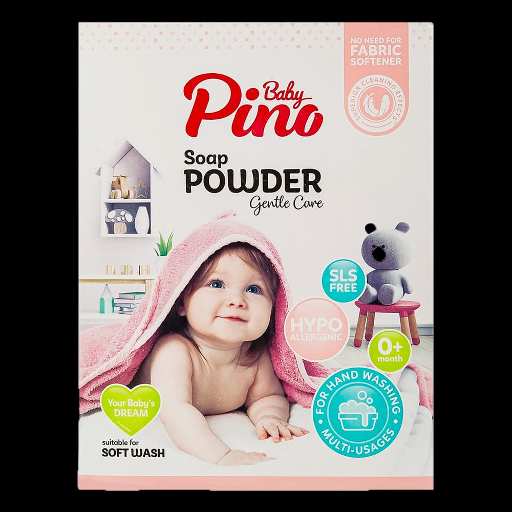پودر صابون دستی نوزاد و کودک 400 گرم پینو بیبی
