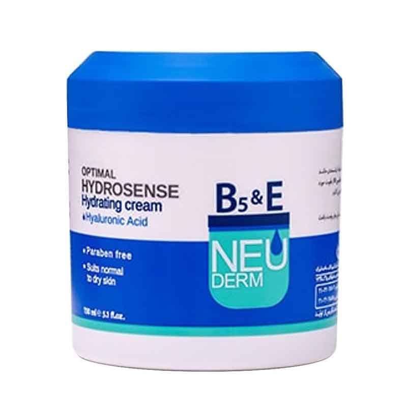 کرم مرطوب کننده نیودرم مدل اپتیمال هیدروسنس حجم 150 میلی لیتر