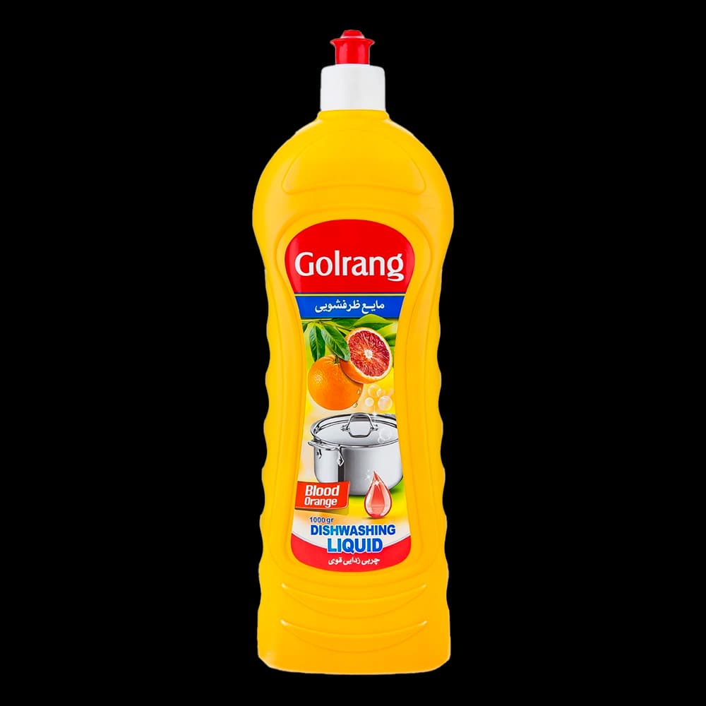 مايع ظرفشويی با رايحه پرتقال تو سرخ 1000 گرم گلرنگ