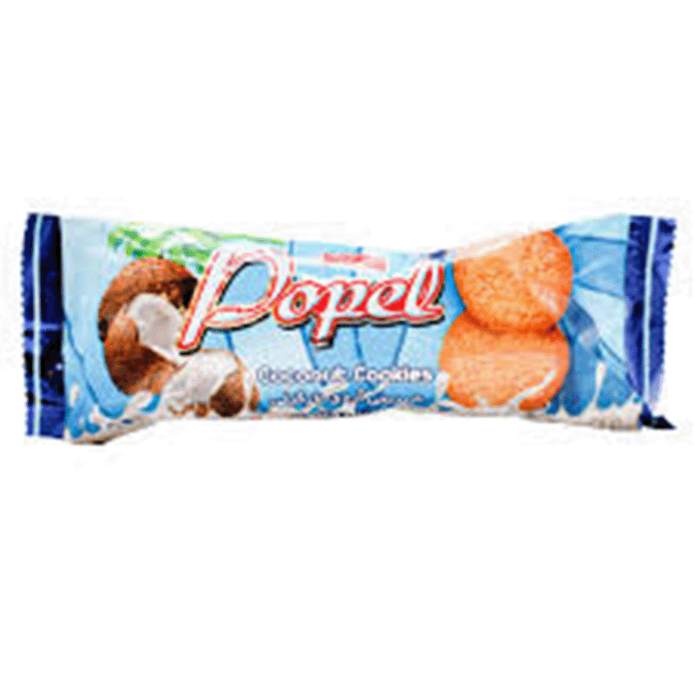 بیسکوییت نارگیل شکری پاپل 80 گرم شیرین عسل