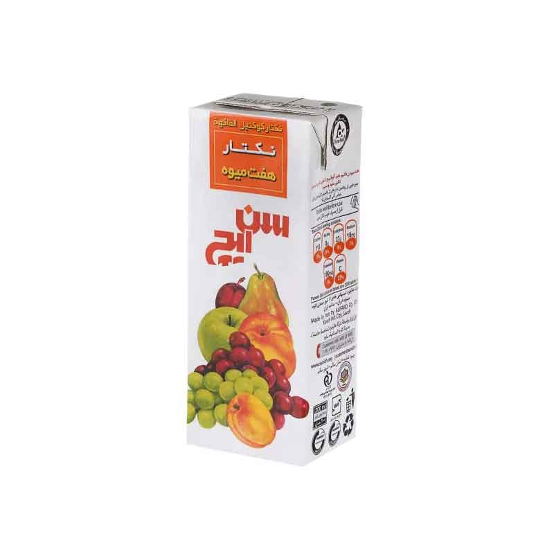 نکتار هفت میوه سن ایچ حجم 200 میلی لیتر