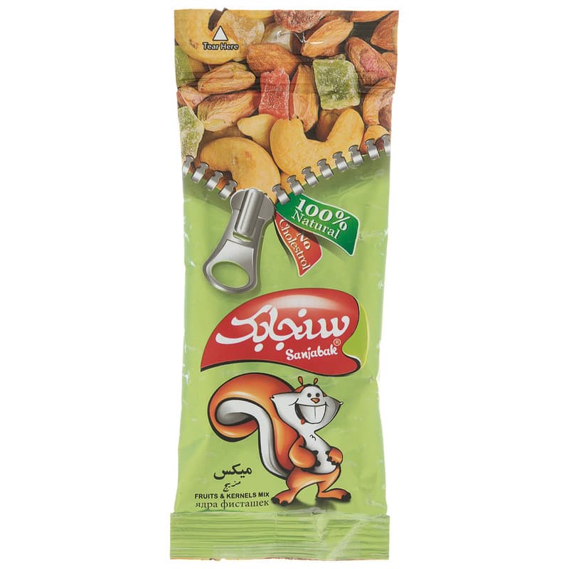مغز میکس سنجابک