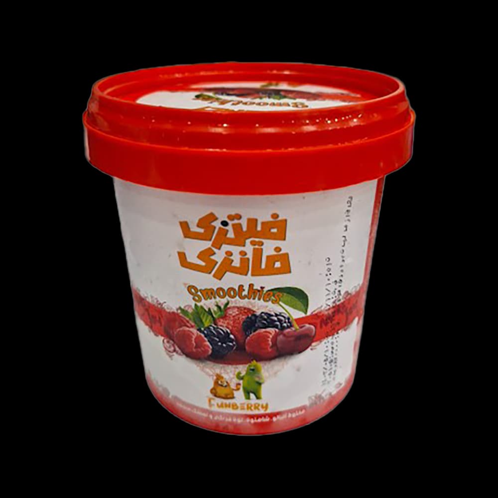 اسموتی مخلوط ميوه های قرمز فانبری 200 گرم فيتزی فانزی
