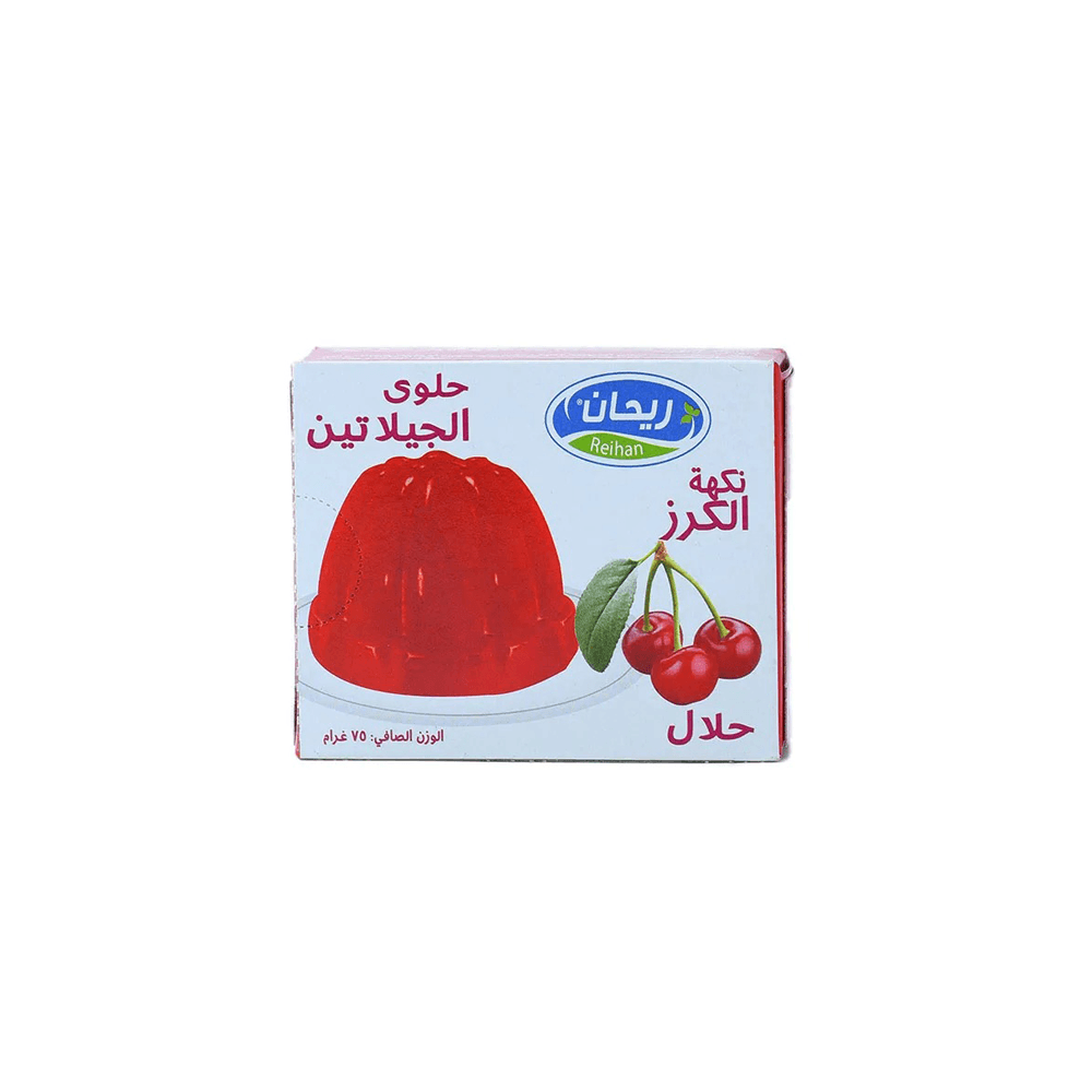 پودر ژله گیلاس 75 گرم ریحان