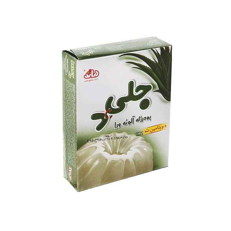 پودر ژله  دراژه طعم آلویه ورا وزن 100 گرم