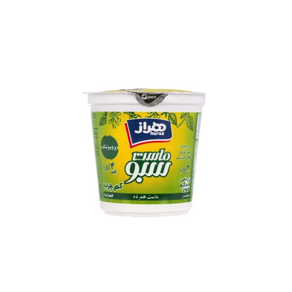 ماست سبو کم چرب 800 گرم هراز