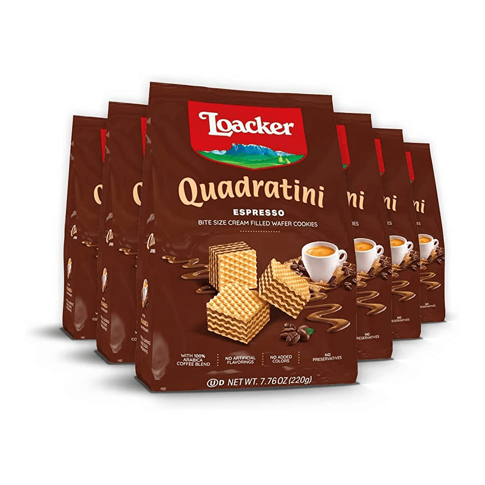 ویفر با طعم اسپرسو 125گرم لواکر