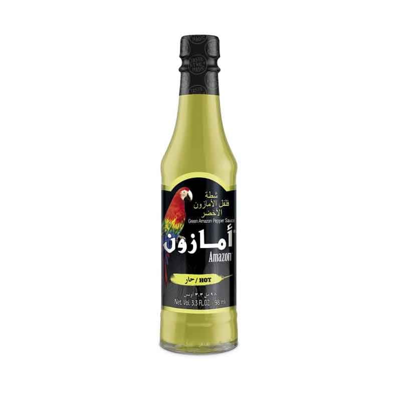 سس فلفل سبز تند آمازون حجم 98 میلی لیتر