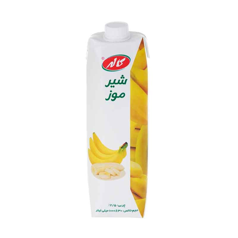 شیر موز کاله حجم 1 لیتر