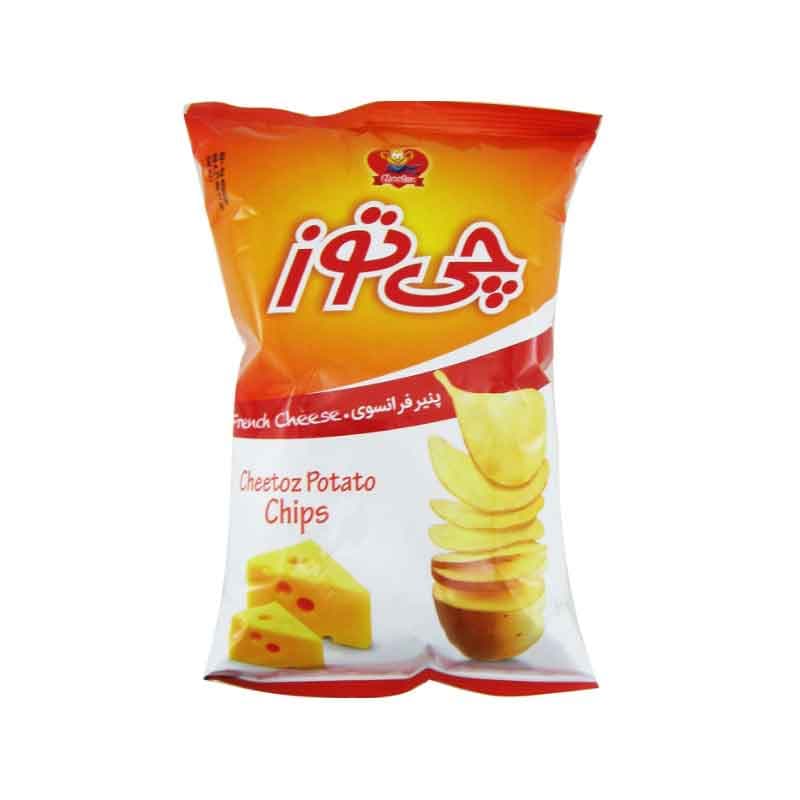 چیپس  چی توز با طعم پنیر فرانسوی وزن 65 گرم