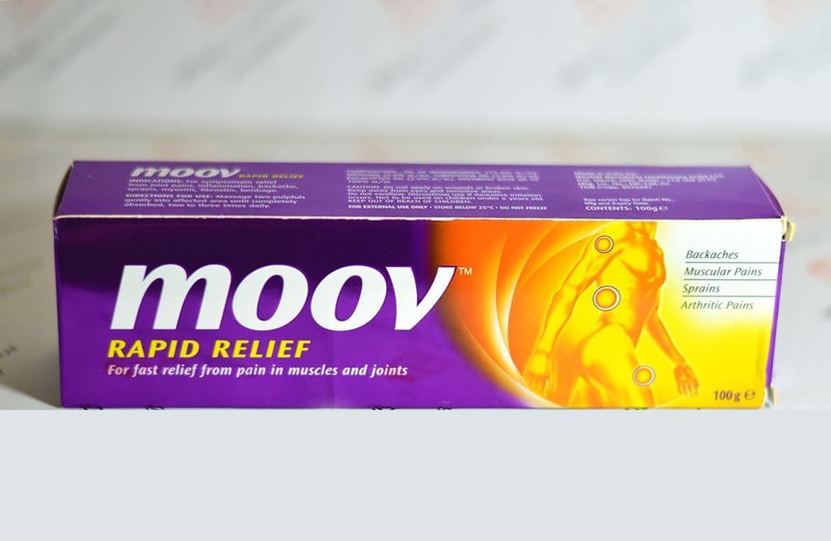 کرم موو MOOV عضلانی با حجم (100 گرمی)