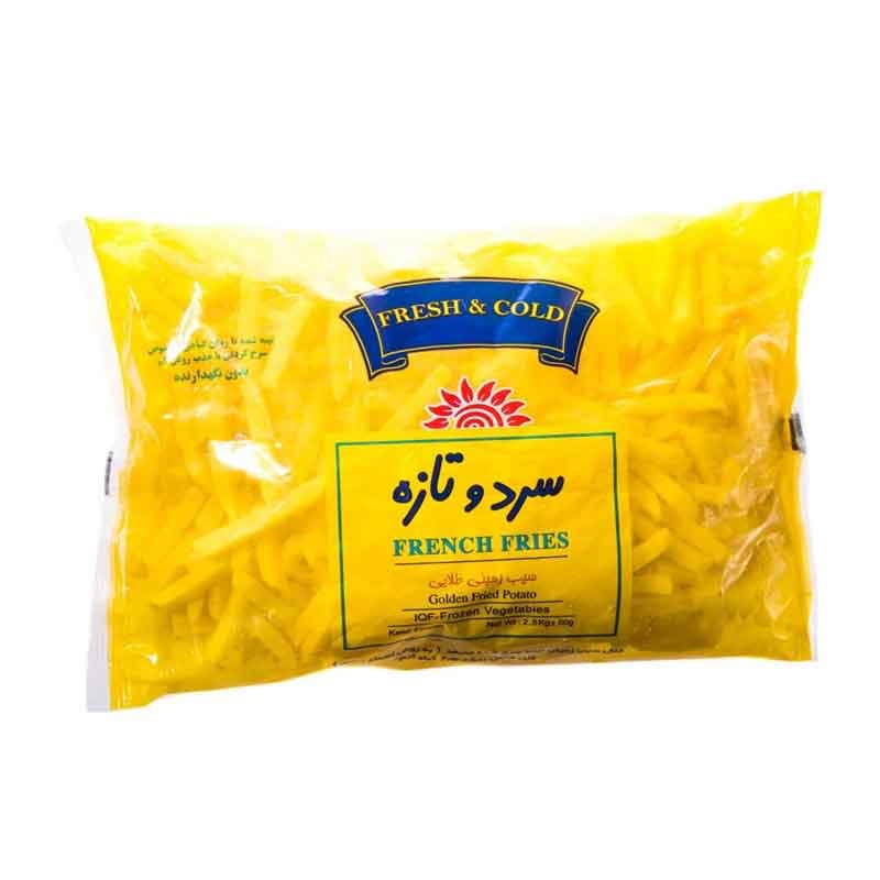 خلال سیب زمینی 202 مدل طلایی سرد و تازه وزن 750 گرم