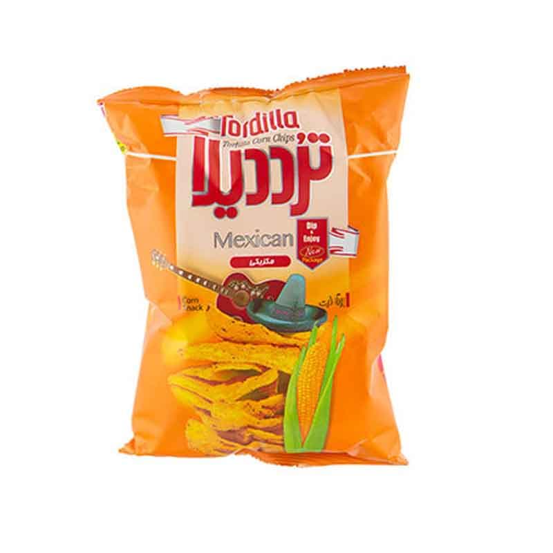 چیپس ذرت مکزیکی  تردیلا وزن 80 گرم