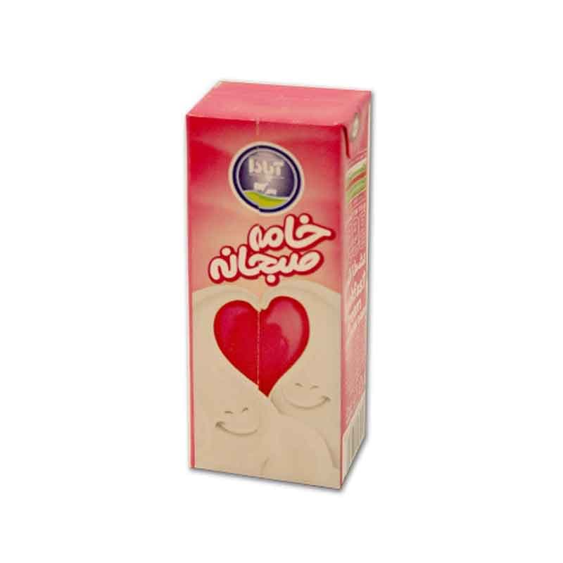 خامه ساده پاکتی آپادا وزن 200 گرم