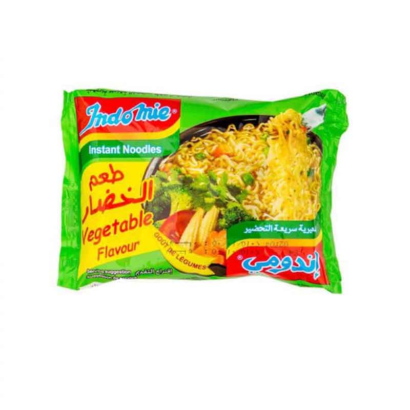 سوپ نودل سبز اندومی وزن 75 گرم