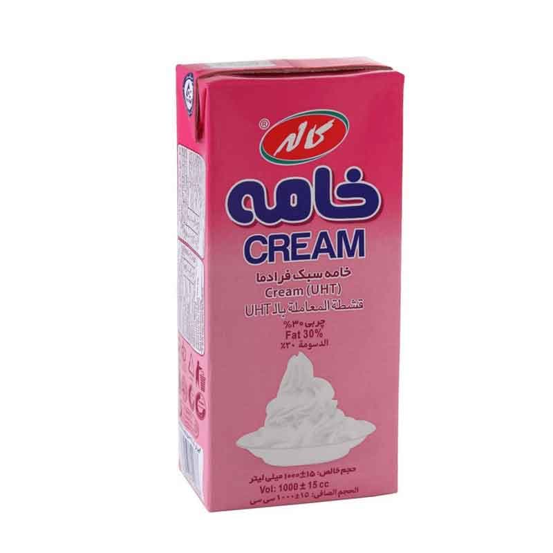 خامه صبحانه کاله حجم 1 لیتر