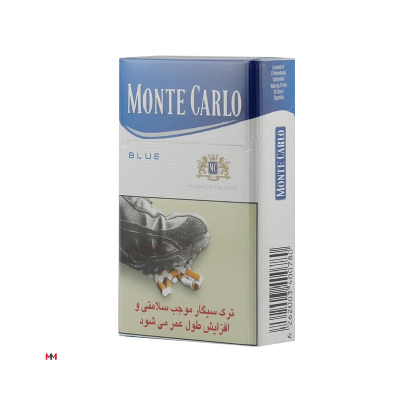 سیگار آبی لبه گرد مونته کارلو