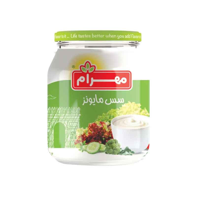 سس مایونز مهرام وزن 630 گرم