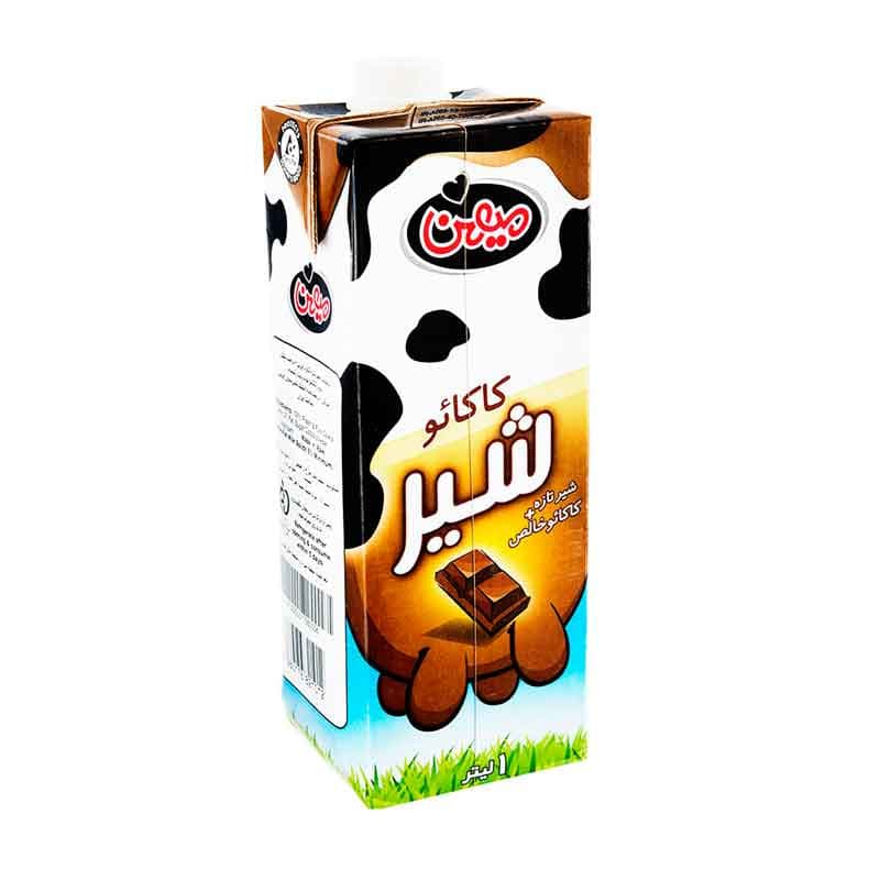 شیر کاکایو میهن مدل اسکویر تتراپک حجم 1 لیتر