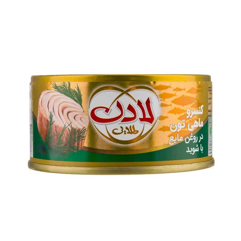 کنسرو ماهی تون شویدی لادن وزن 180 گرم