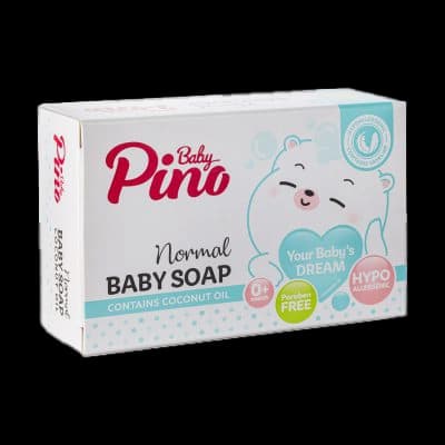 صابون ضد حساسیت حاوی روغن نارگیل نوزاد و کودک 100 گرم پینو بیبی