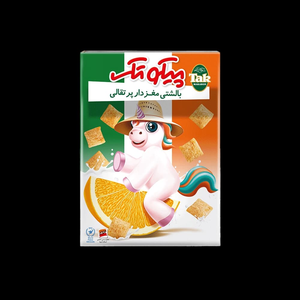 بالشتی مغزدارپرتقالی 300 گ پیکوتک