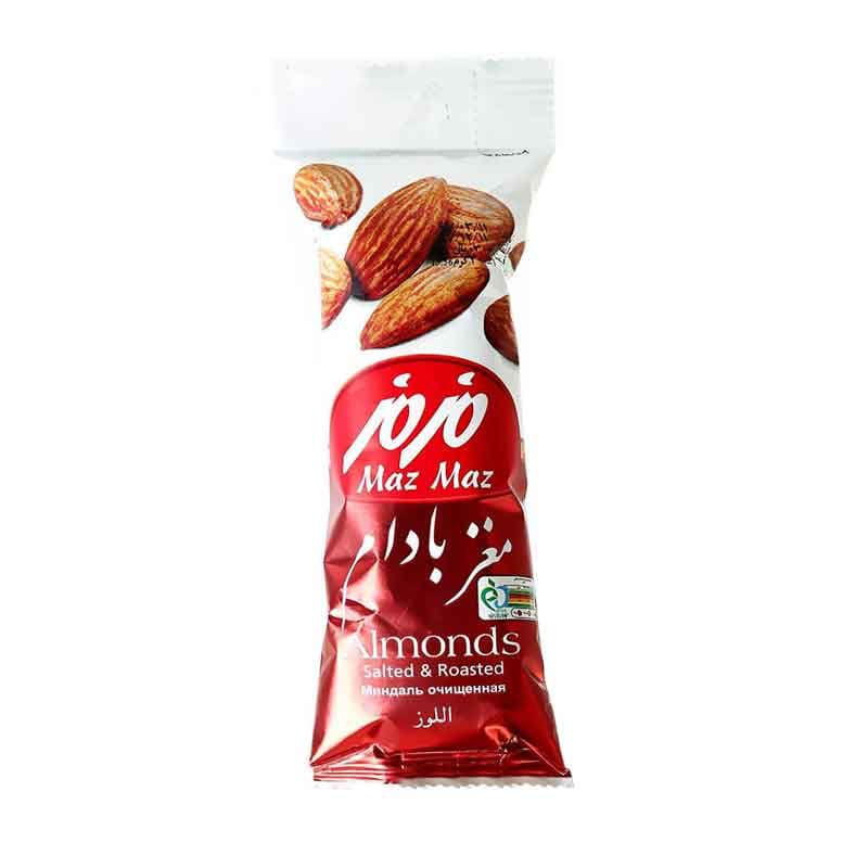 مغز بادام مزمز وزن 37 گرم