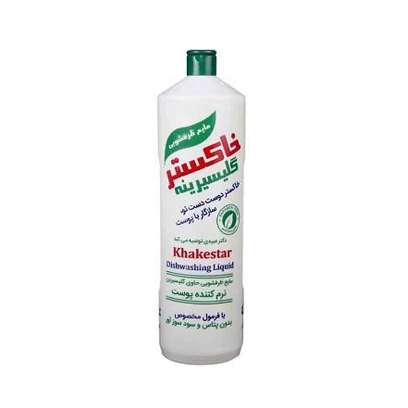 مایع ظرف شویی خاکستر مدل پلاس پلی اتیلن وزن 1000 گرم
