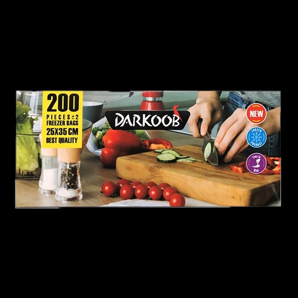 کیسه فریزر 25*35 200 عددی دارکوب
