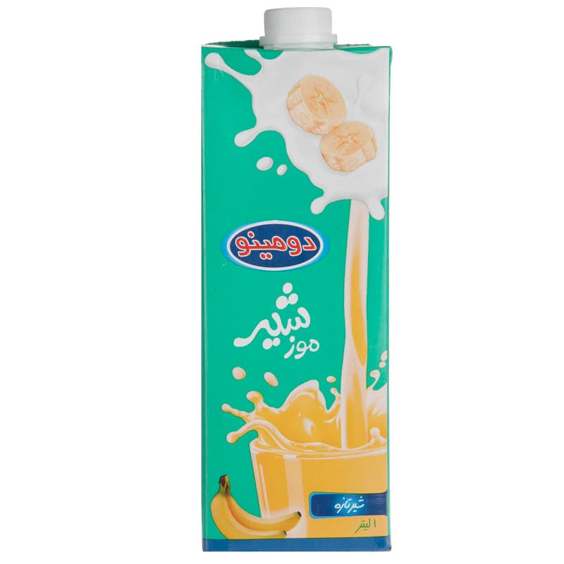 شیر موز یک لیتری اسکویر دومینو