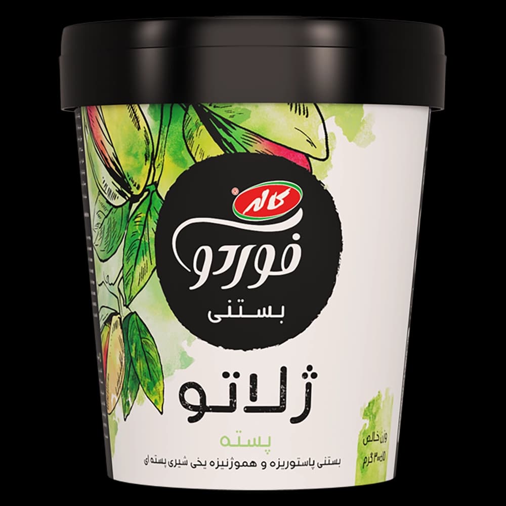 بستنی لیوانی ژلاتو با طعم پسته فوردو 300 گرم کاله