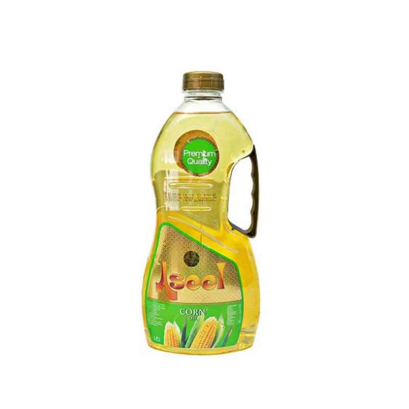 روغن ذرت پخت و پز اصیل حجم 1.5 لیتر