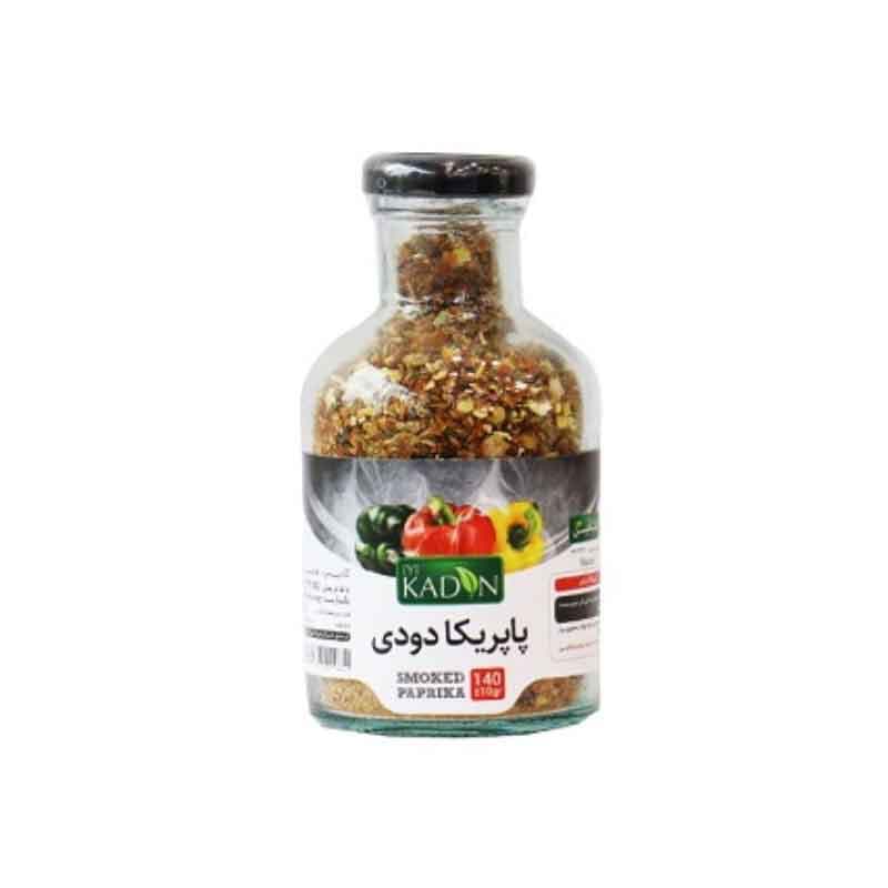 چاشنی پاپریکا دودی ایکادین وزن 140 گرم