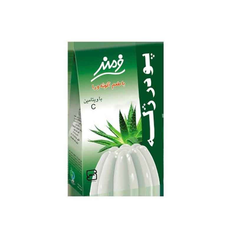 پودر ژله فرمند طعم آلویورا وزن وزن 100 گرم