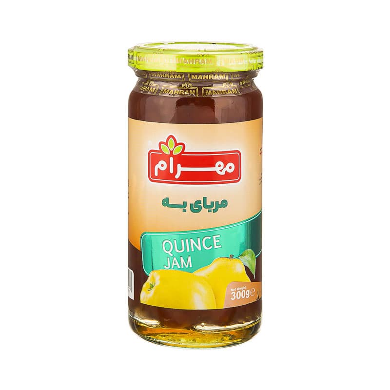 مربا به شیشه 300گ مهرام