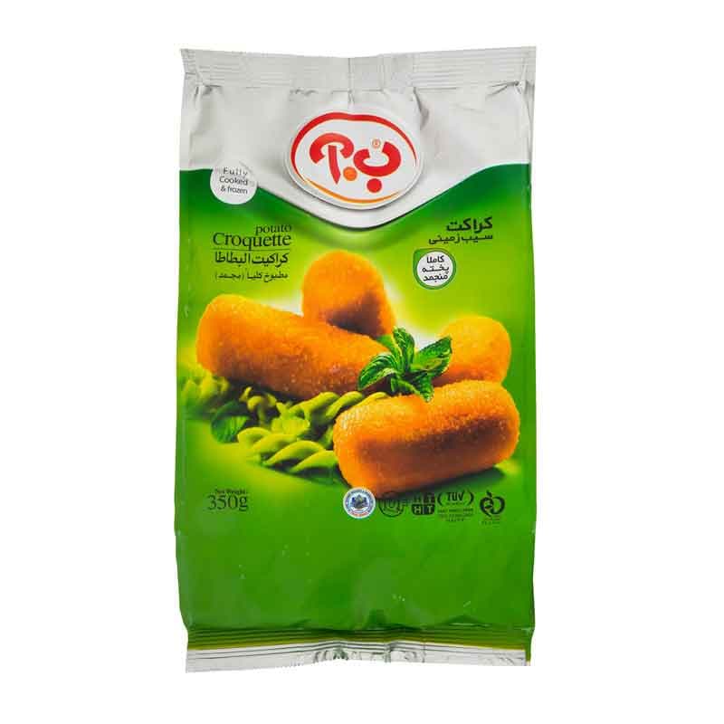 کراکت سیب زمینی ب .آ وزن 350 گرم