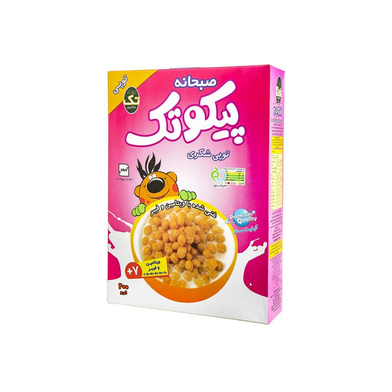 صبحانه 200گ توپی شکری تک‌ماکارون