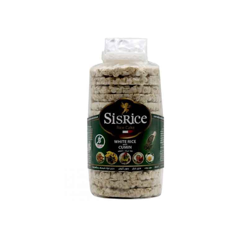 کیک برنجی سیس رایس با طعم زیره سیاه وزن 120 گرم