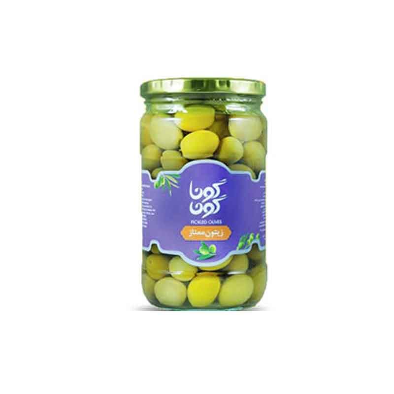 زیتون ممتاز گوناگون وزن 700 گرم