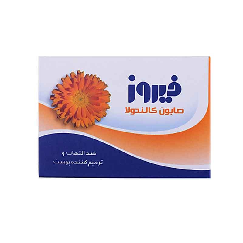 صابون بچه فیروز  حاوی کالاندولا وزن  120 گرم