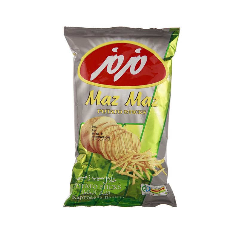 چیپس خلالی مزمز وزن 75 گرم