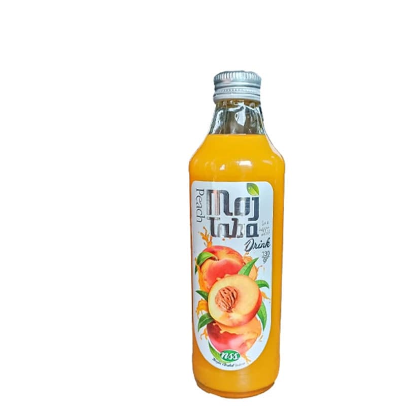 نوشیدنی هلو شیشه 330 میل مجتبی