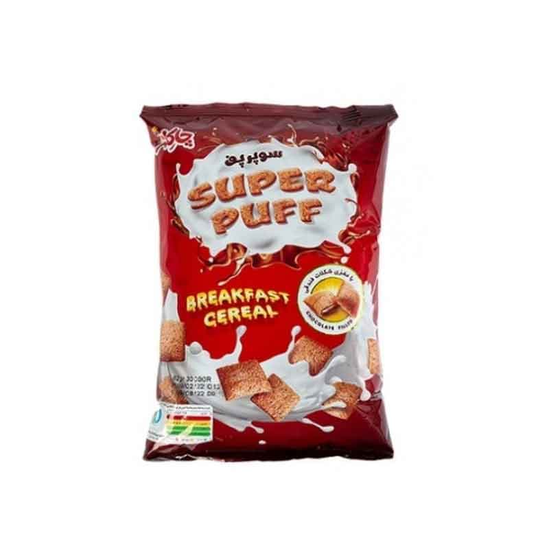 سوپر پف شکلاتی 80 گرم چاکلز