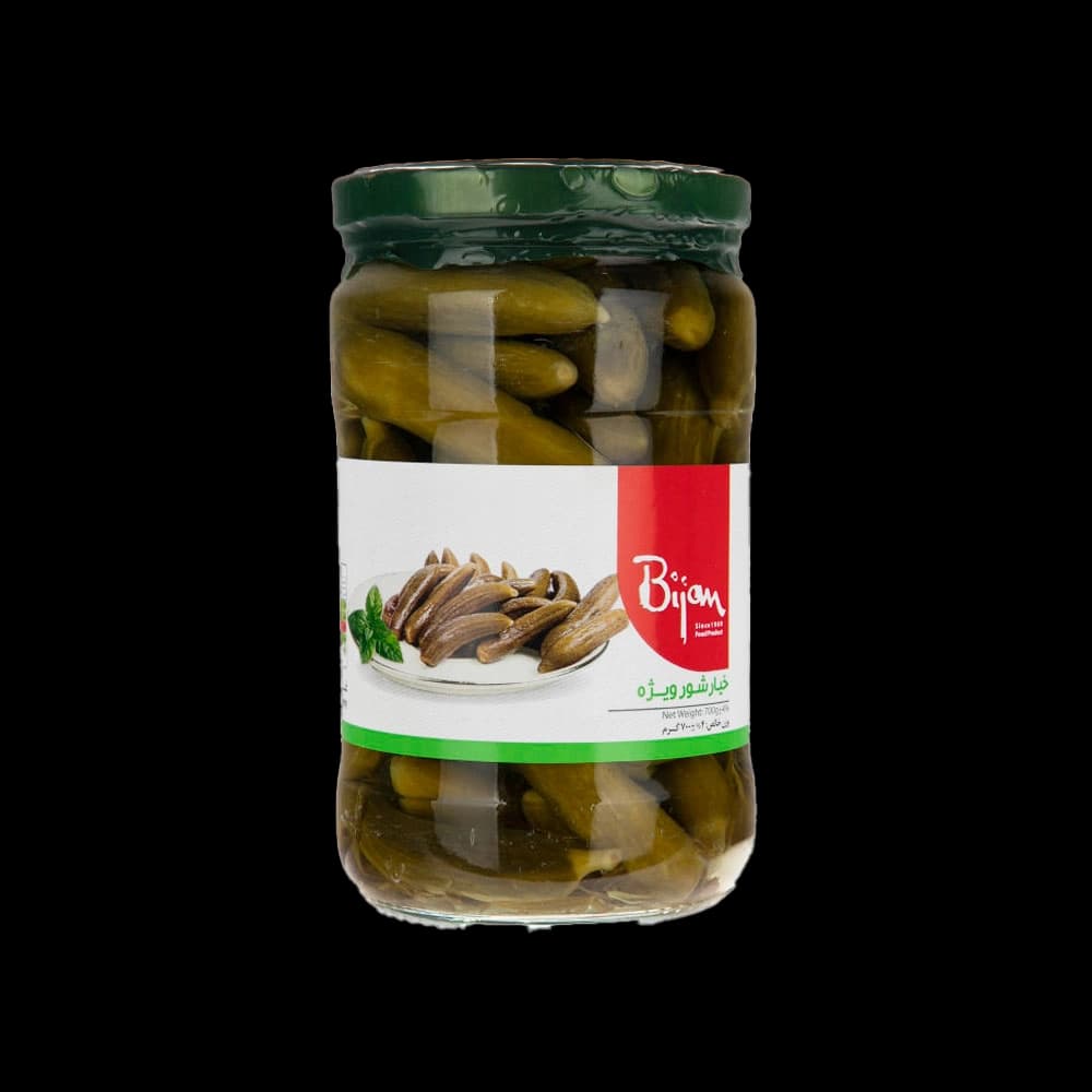 خيارشور ويژه 660 گرم بيژن