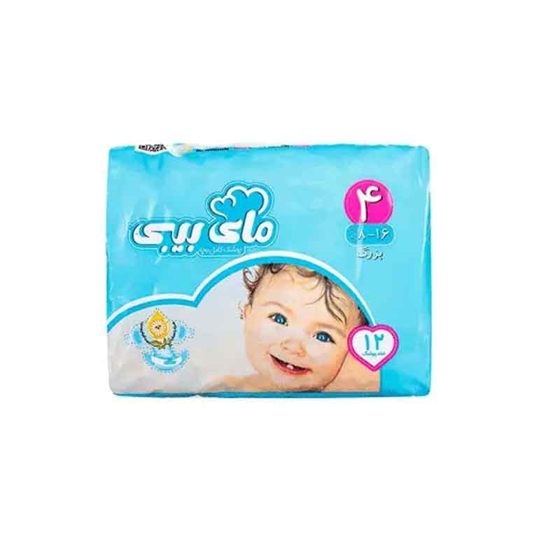 پوشک مای بیبی سایز 4 مناسب 8 تا 16 کیلو گرم
